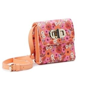 Floral Crossbody Wallet